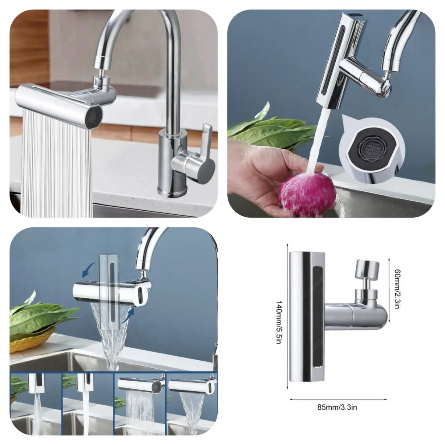 4 Modes Universal Shower Faucet